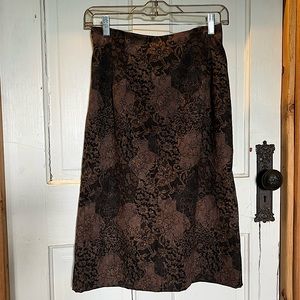 Briggs NY Vintage Brown Skirt ☕️